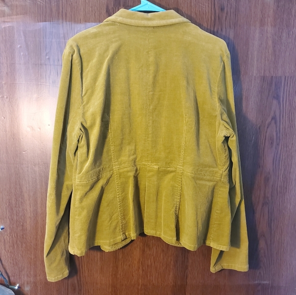 X-Style Corduroy Blazers in Blue and Green - Picture 13 of 14